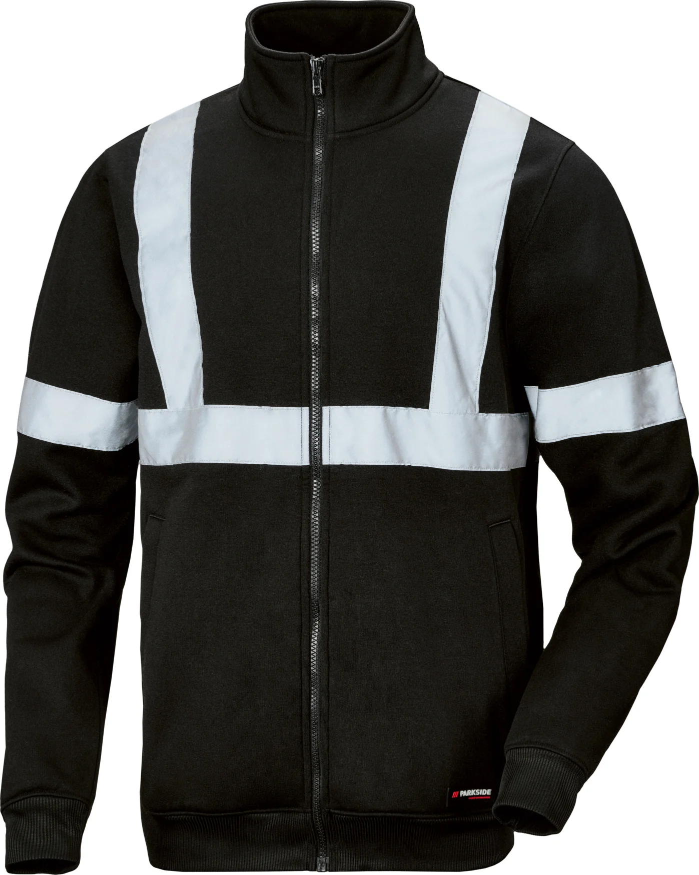 PARKSIDE PERFORMANCE Heren vest, reflecterend (Zwart, L)