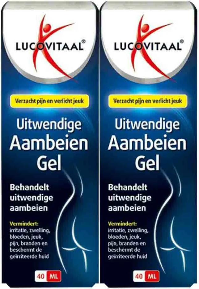 2x Lucovitaal Aambeien Gel 40 ml