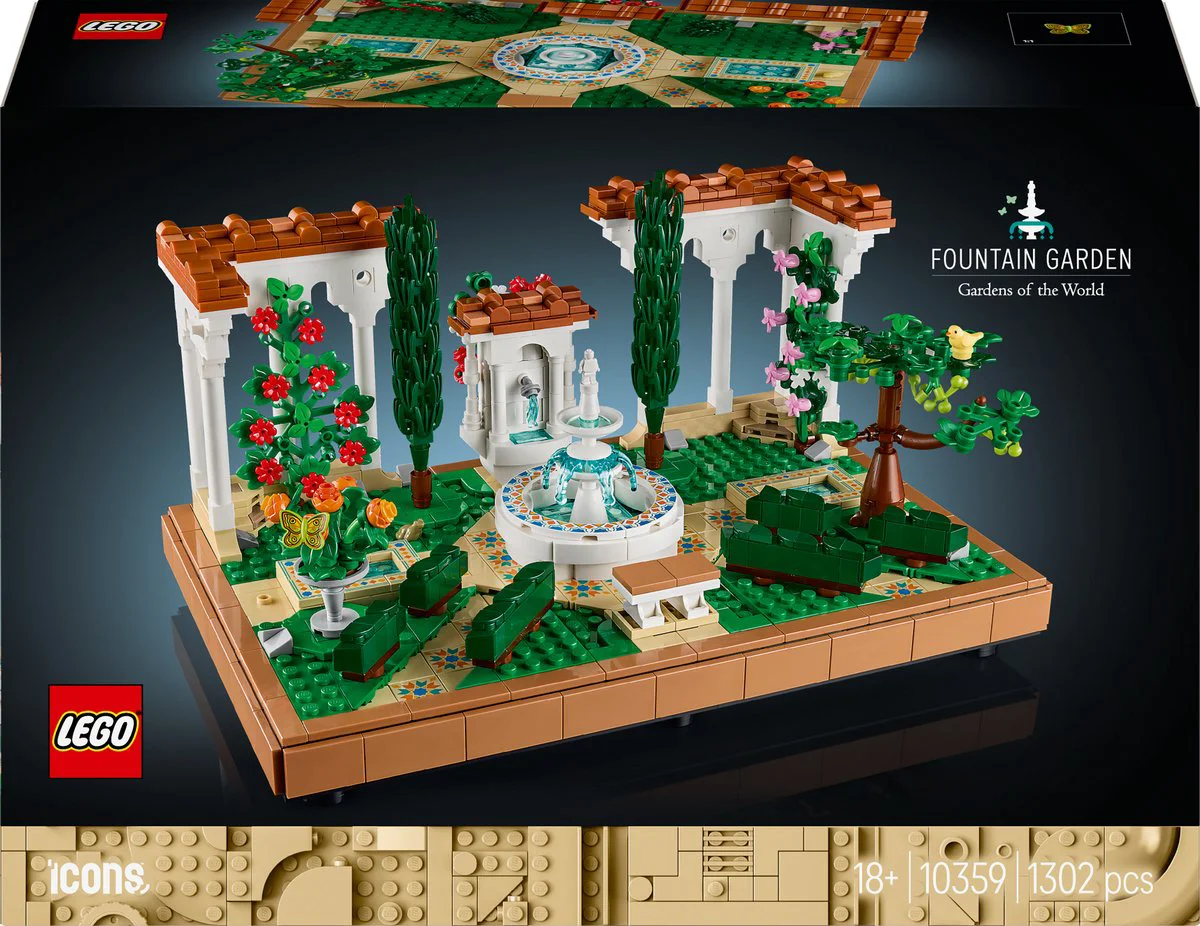 LEGO Icons Tuin met Fontein 10359