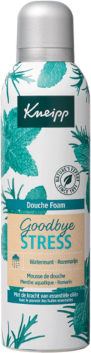 6x Kneipp Douche Foam Goodbye Stress 200 ml