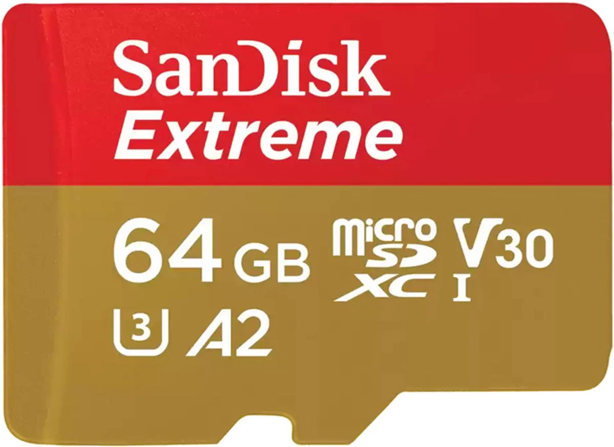 SanDisk MicroSDXC Extreme 64GB 80MB/s