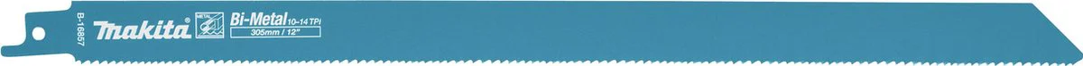 Makita B-16857 Reciprozaagblad Staal 285mm