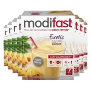 8x Modifast Weight Control Milkshake Exotic 100 gr