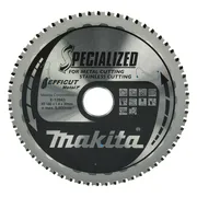 Makita E-12843 Cirkelzaagblad RVS/Staal | Efficut | 185 x 30 mm | 60-tands