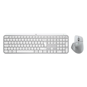 Logitech MX Master 4 Lichtgrijs + Logitech MX Keys S Grijs Qwerty