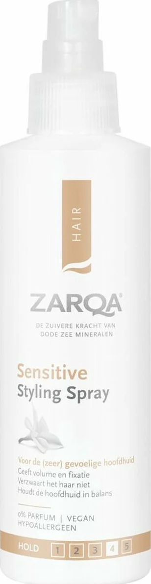3x Zarqa Sensitive Styling Spray 200 ml