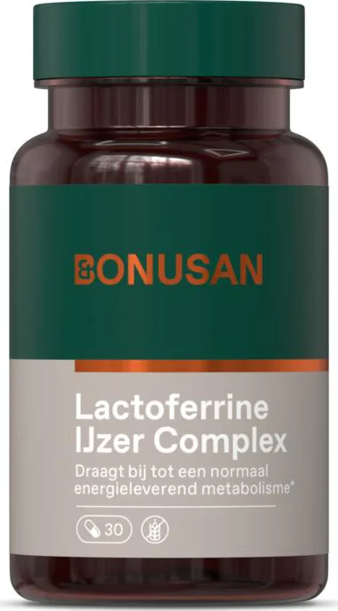 Bonusan Lactoferrine IJzer Complex Capsules 30CP