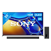 Sony Bravia 8 II 55" QD-OLED (2025) + Sony Bravia Theatre Bar 7 Zwart