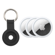 Apple AirTag 2 (3-Pack) + BlueBuilt Apple AirTag Sleutelhanger