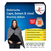 Lucovitaal Elektrische Cape, benen & stoel Wamte Deken