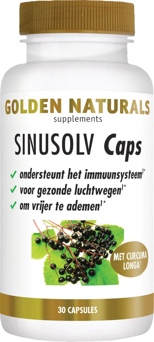 Golden Naturals Sinusolv Capsules 30CP