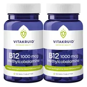 2x Vitakruid B12 Methylcobalamine 1000 Mcg 90 tabletten