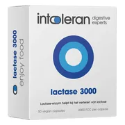 Intoleran Lactase 3000 FCC Capsules 50CP