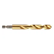 Milwaukee Metaalboor Shockwave HSS-G TiN Red Hex 12 x 127 mm VE=1 - 48894727