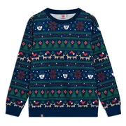 LEGO Kerstsweatshirt voor volwassenen - donkerblauw