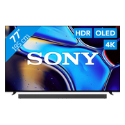 Sony 77'' Bravia 8 OLED 4K (2024) + Sony Bravia Theatre Bar 9 Zwart