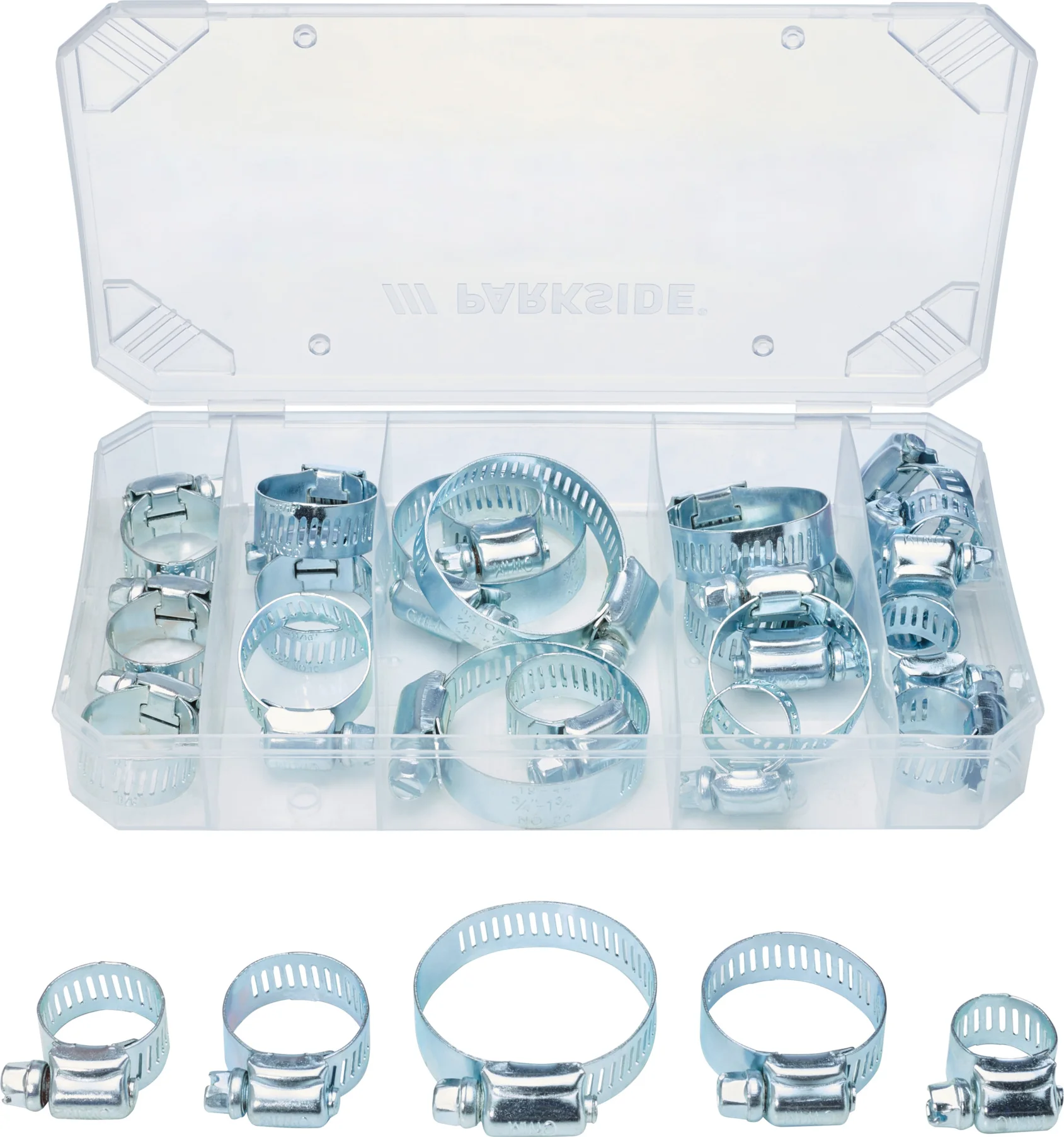PARKSIDE IJzerwarenassortiment (Slangklemmen 26-delig)