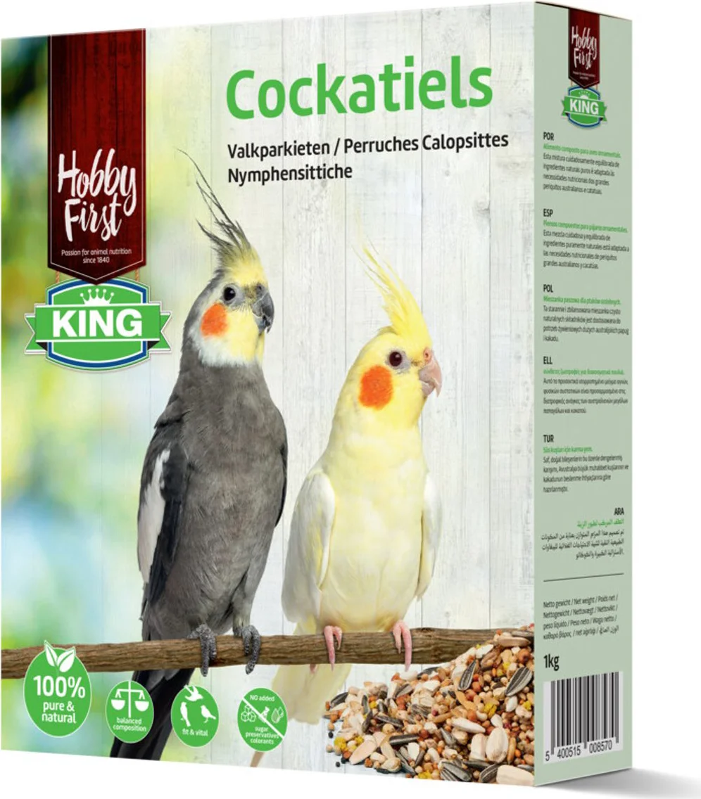 HobbyFirst King Valkparkieten 1 kg