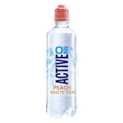 Active O2 Peach White Tea Mineraalwater 500ML