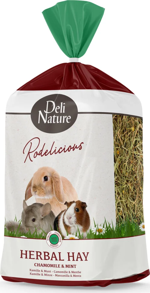 Deli Nature Rodelicious Kruidenhooi Kamille & Munt 600gr