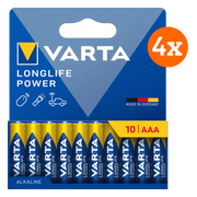 Varta Longlife Power AAA Pack 40 stuks