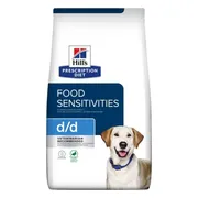 Hill's Prescription Diet d/d Food Sensitivities Hondenvoer Droog Eend & Rijst 12 kg