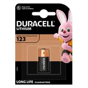 2x Duracell Ultra Foto Batterij 123