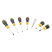 Stanley STHT16166-0 CUSHION GRIP™ Schroevendraaierset PH / SL / Spanningszoeker - 6-delig