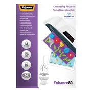 Fellowes Lamineerhoezen Enhance 80 mic A3 (100 stuks)