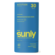 Attitude Sunly Zonnebrandstick Kids SPF30 60g