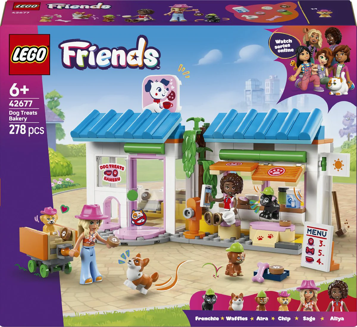 LEGO Friends Bakkerij voor hondensnacks 42677