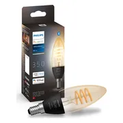Philips Hue Filamentlamp White Ambiance kaarslamp E14 Losse lamp