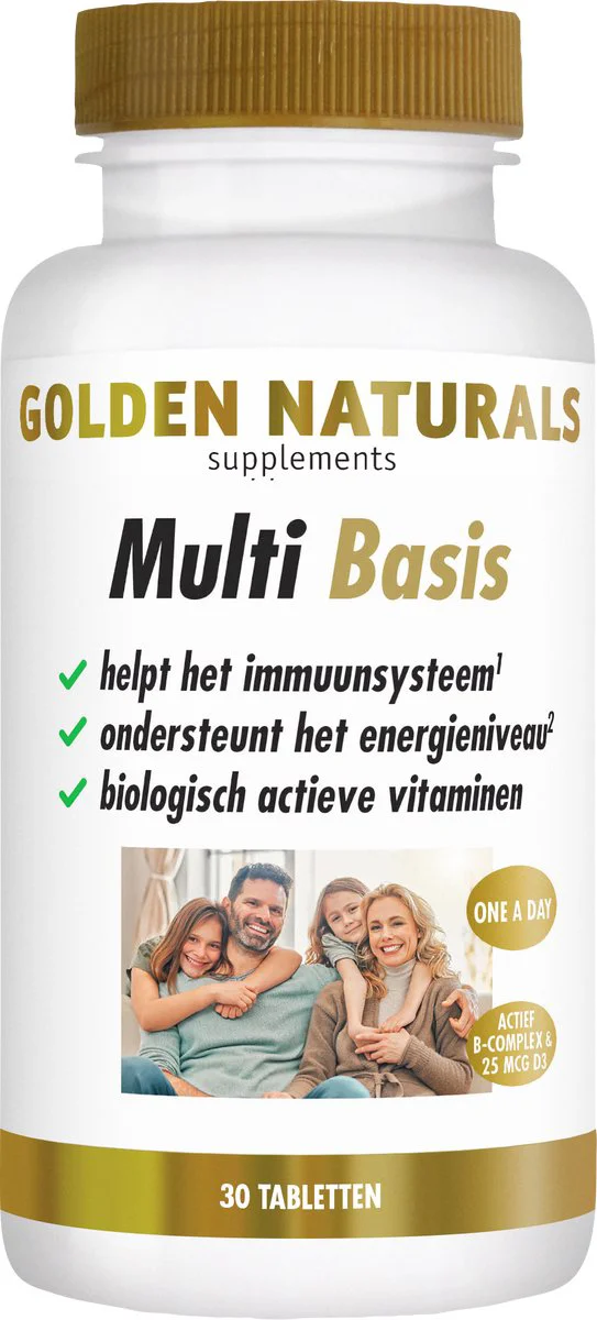 Golden Naturals Multi Gold Basic Tabletten 30VTB