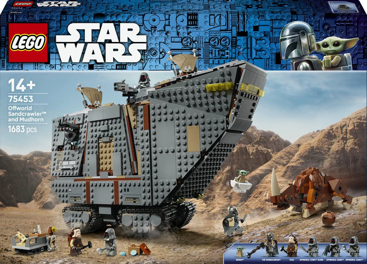 LEGO Star Wars Offworld Sandcrawler en Mudhorn 75453