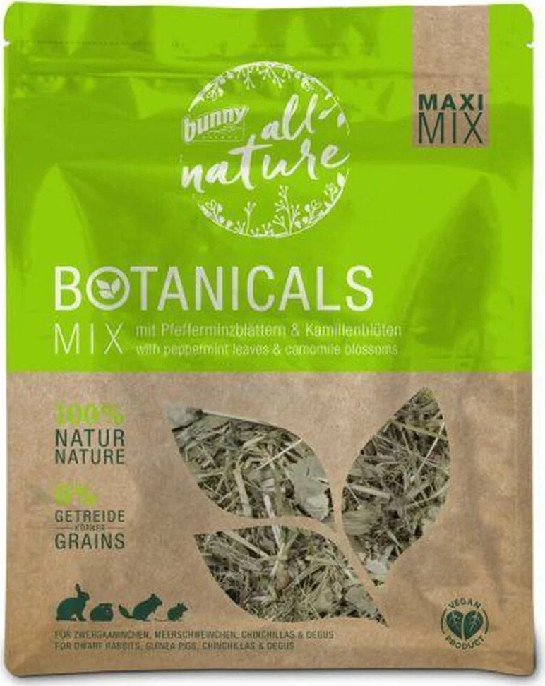 Bunny Nature Botanicals Konijnensnack Pepermunt & Kamillebloesem 400 gr