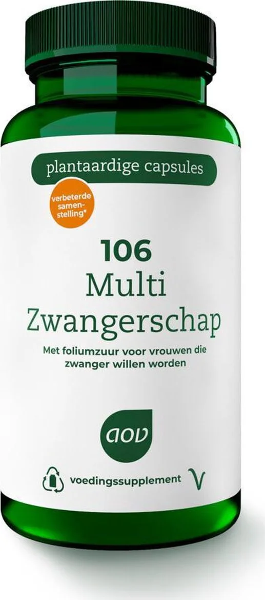 AOV 106 Multi Zwangerschap 60 vegacapsules