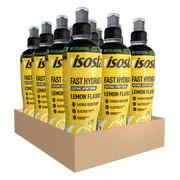 12x Isostar Fast Hydration & Perform Lemon 500 ml