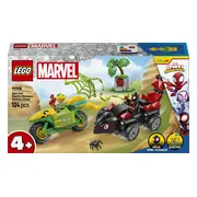 LEGO Marvel Spin en Electro achtervolging met dinosaurusvoertuigen 11198