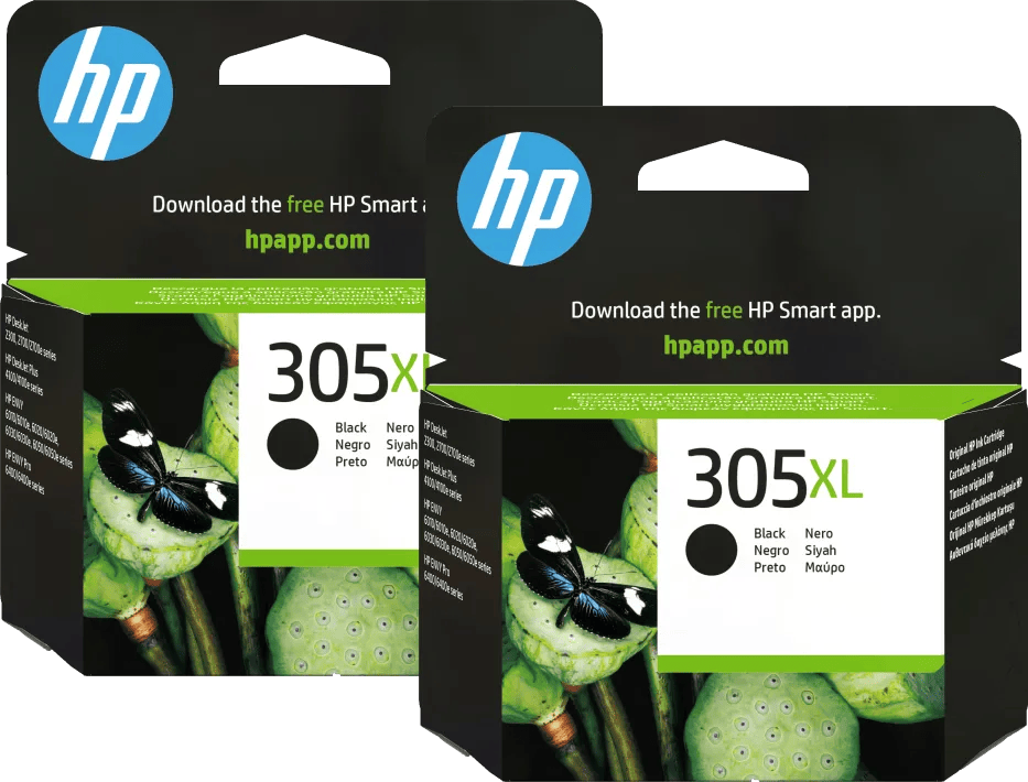 HP 305XL Cartridge Zwart (2 stuks)