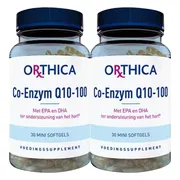 2x Orthica Co-Enzym Q10-100 30 capsules