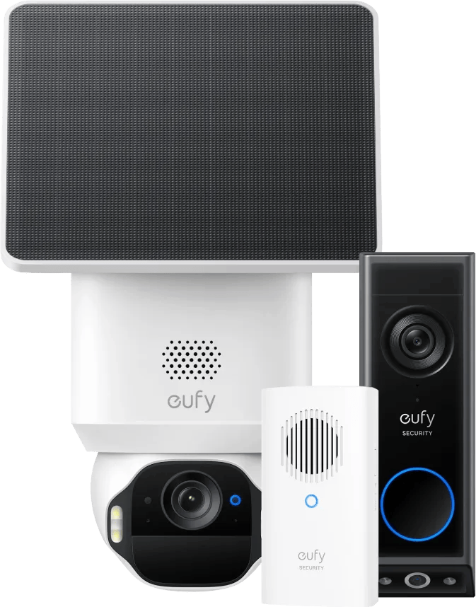 Eufy SoloCam E42 + Video Doorbell E340 + Chime