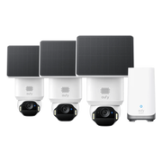 Eufy SoloCam E42 3-Pack + HomeBase 3
