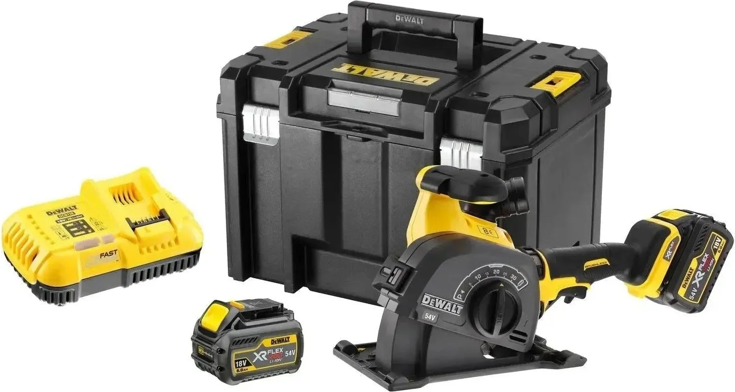 DeWALT DCG200T2 Accu Sleuvenfrees 54V XR FlexVolt 6.0Ah in TSTAK