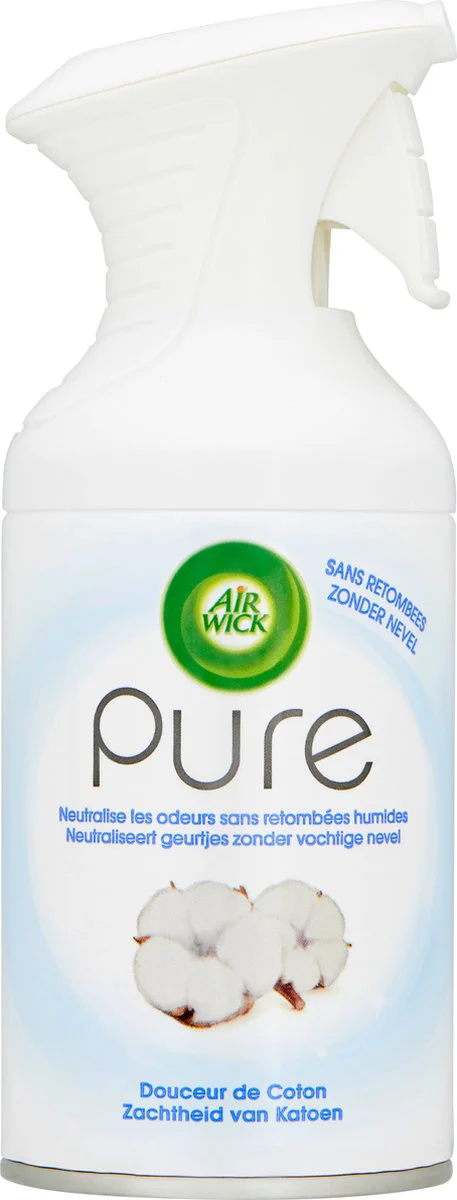 Air Wick Pure Luchtverfrisser Zachtheid van Katoen 250 ml
