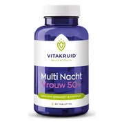 Vitakruid Multi Nacht Vrouw 50+ 100% Vegan 90TB