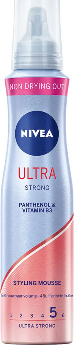 3x NIVEA Haarmousse Ultra Strong 150 ml