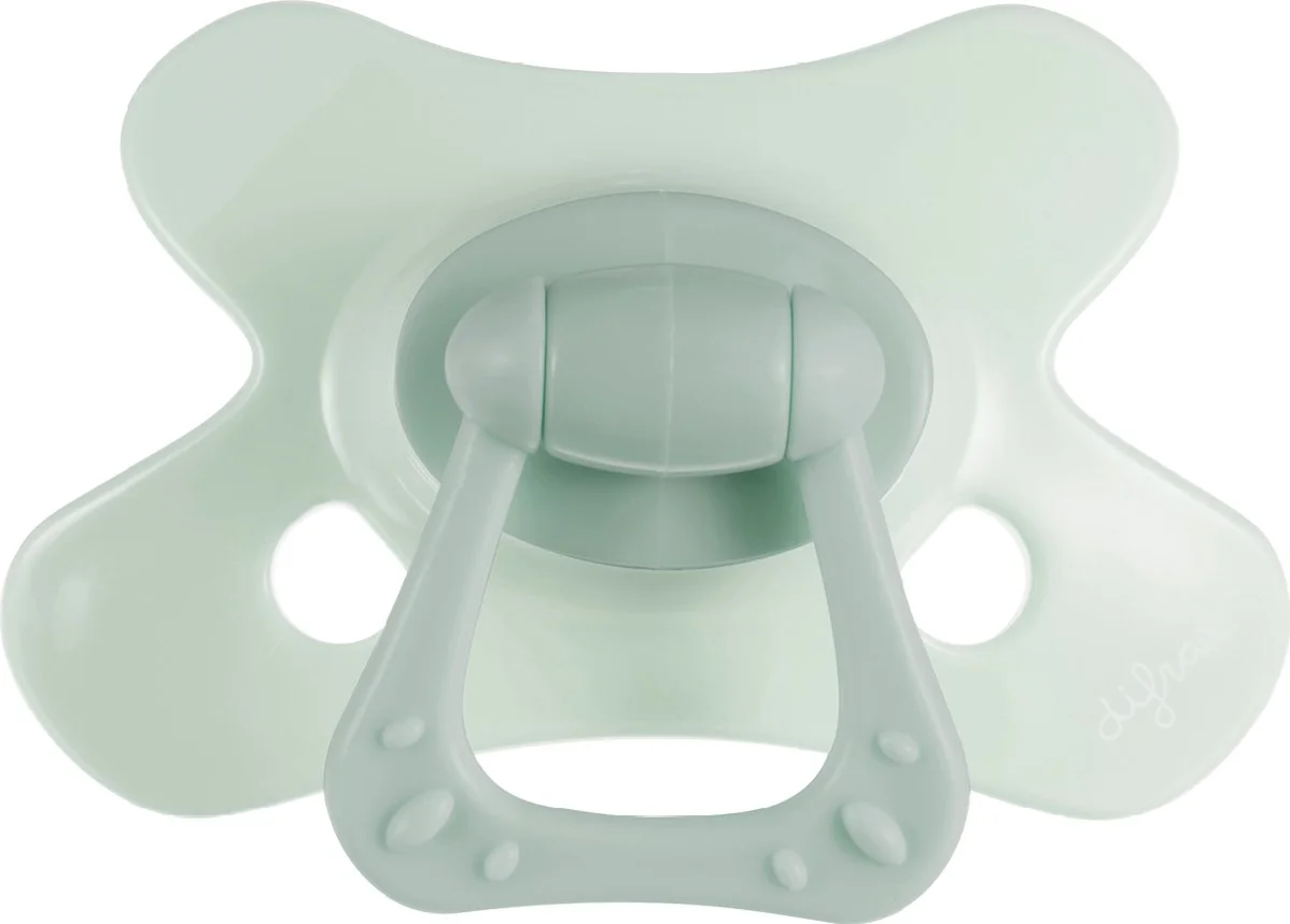 Difrax Fopspeen Natural 18+ Maanden - Green Jade