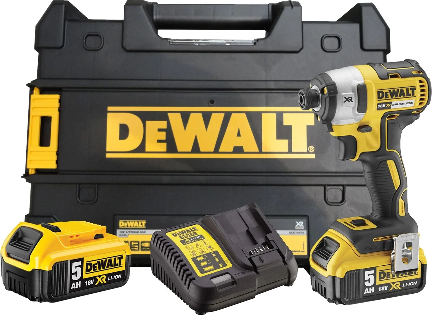 DeWALT DCF887P2 Accu slagschroevendraaier 205Nm 18V XR 5.0Ah in TSTAK