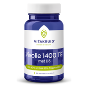 Vitakruid Visolie 1400 TG Met D3 30 capsules