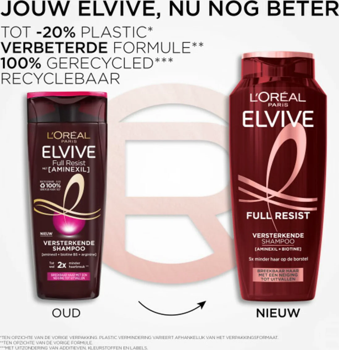3x L'Oréal Elvive Full Resist Shampoo 250 ml